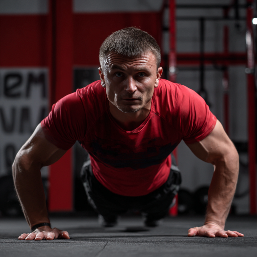 Професійний тренер з клієнтом